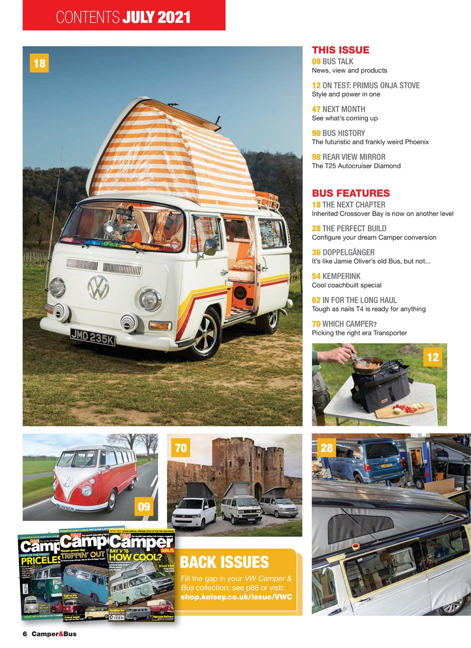 VW Camper Magazine Jul21 Back Issue