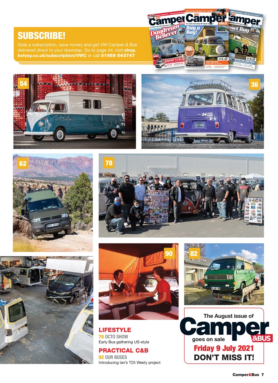 VW Camper Magazine Jul21 Back Issue