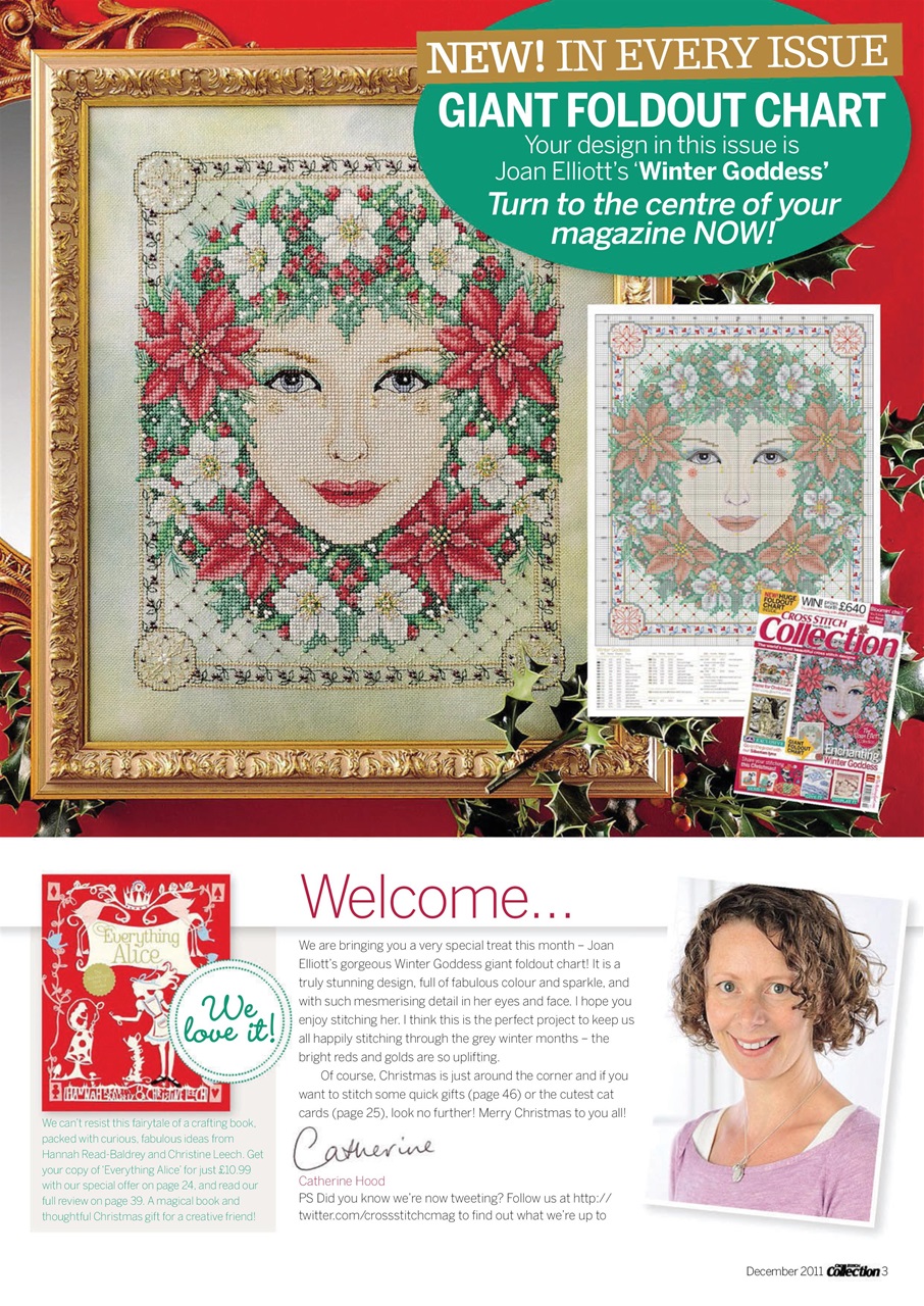 Cross Stitch Collection Magazine December 2011 Back Issue