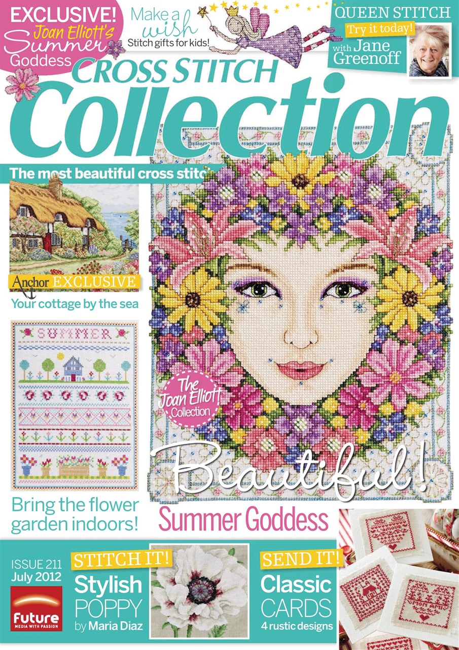 Cross Stitch Collection Magazine July 2012 Back Issue