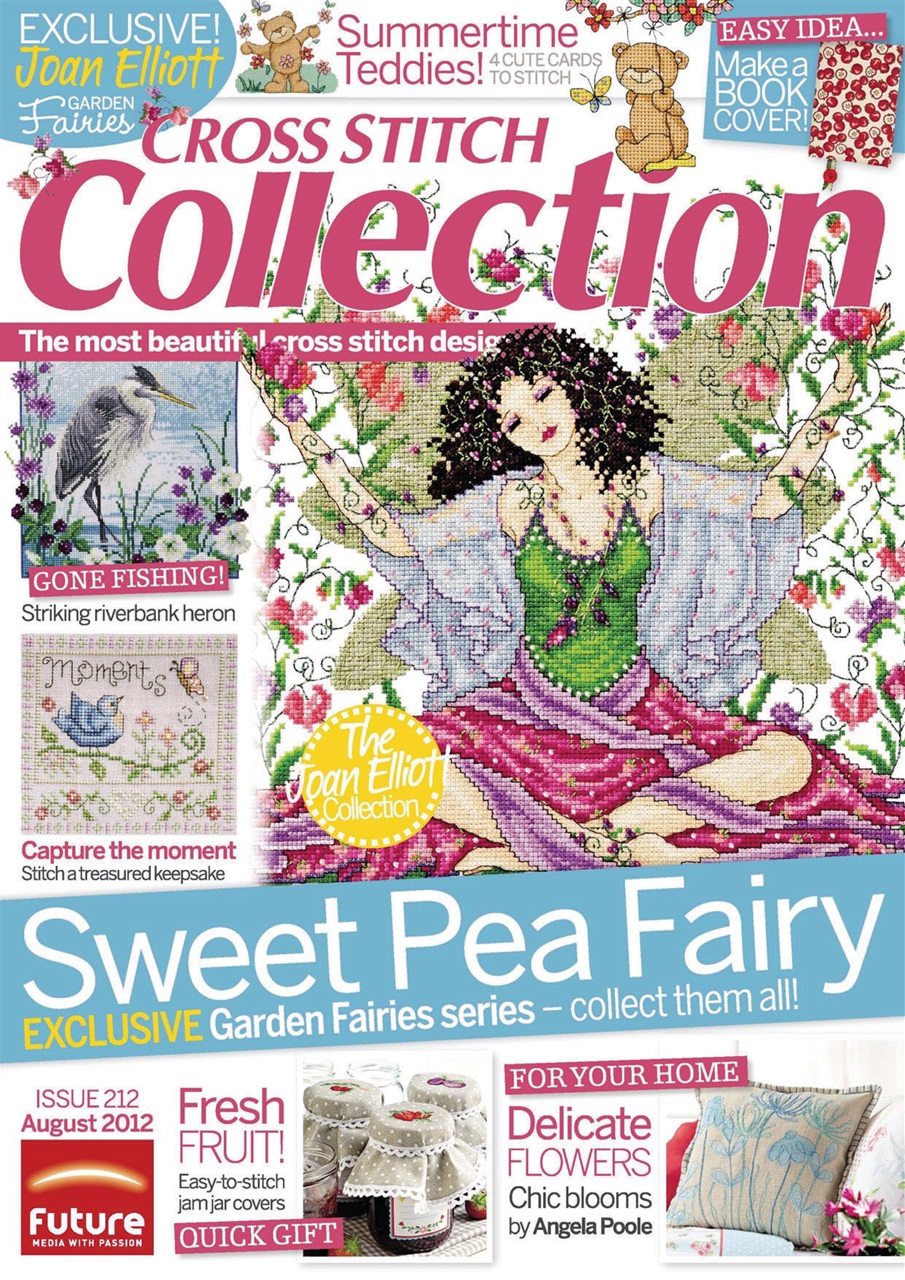 Cross Stitch Collection Magazine August 2012 Back Issue