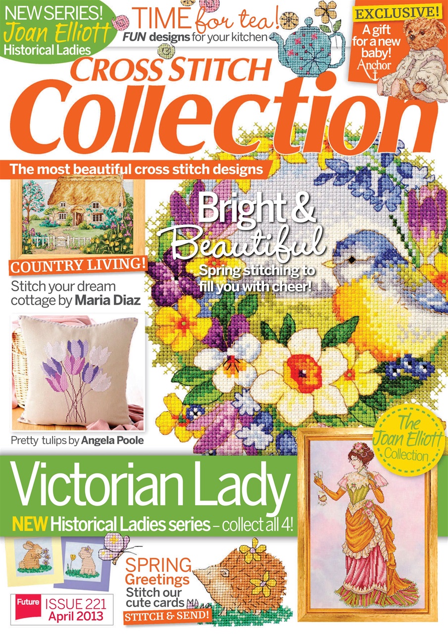 Cross Stitch Collection Magazine April 2013 Back Issue