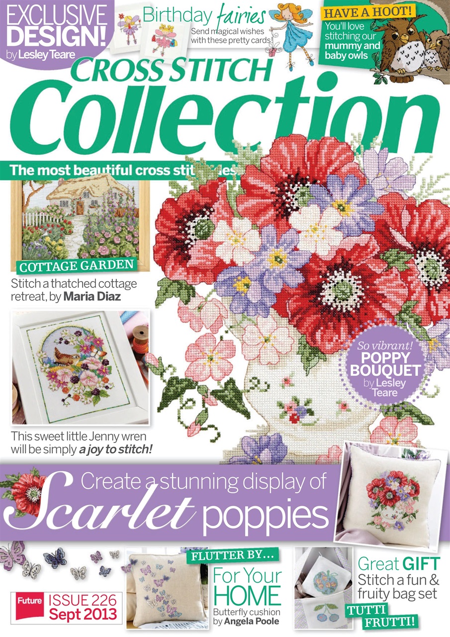 Cross Stitch Collection Magazine - September 2013 Back Issue