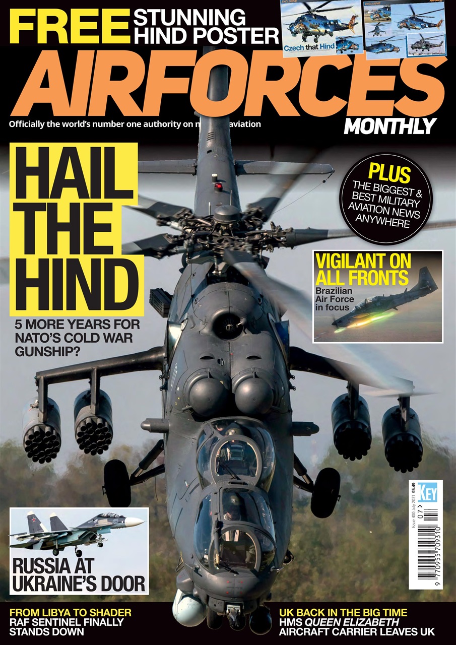 AirForces Monthly Magazine - July 2021 Back Issue