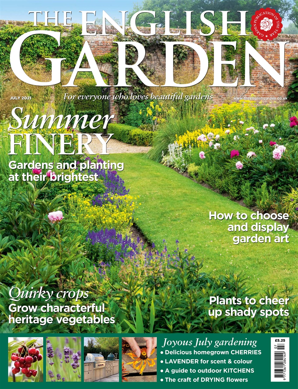 The English Garden Magazine - July 2021 Subscriptions | Pocketmags