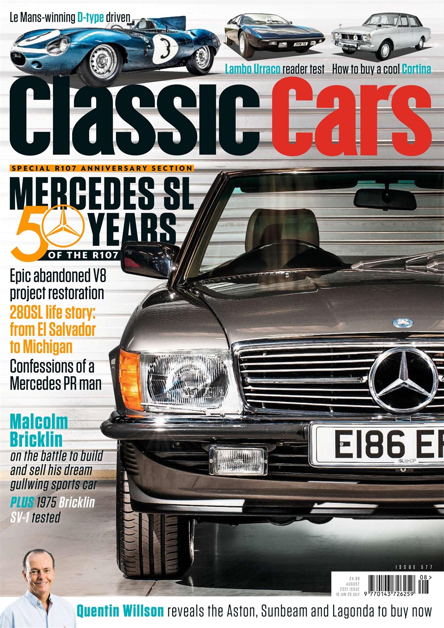 Classic Cars Magazine - August 2021 Subscriptions | Pocketmags