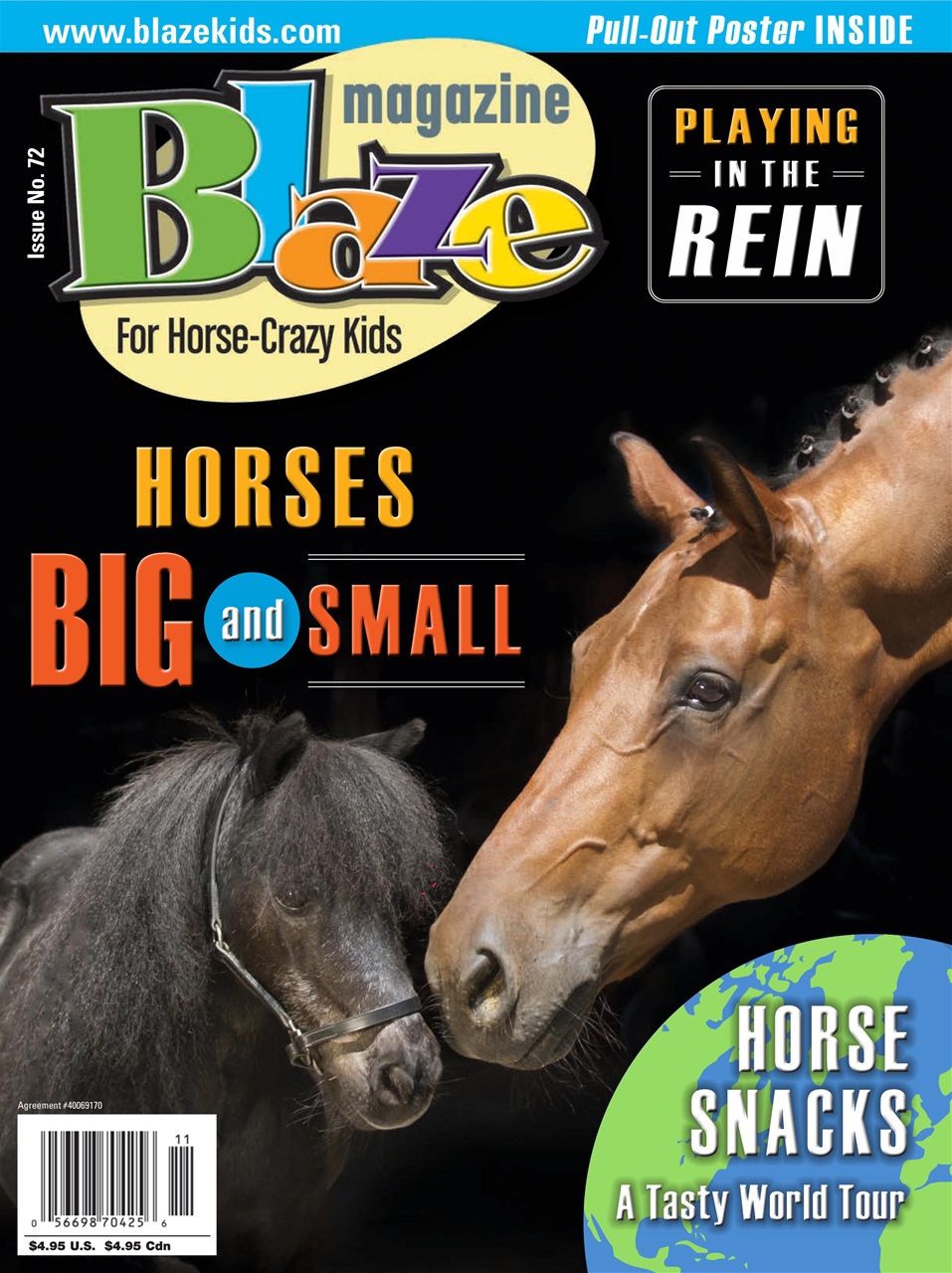 Blaze Magazine For Horse Crazy Kids Spring 2021 Subscriptions