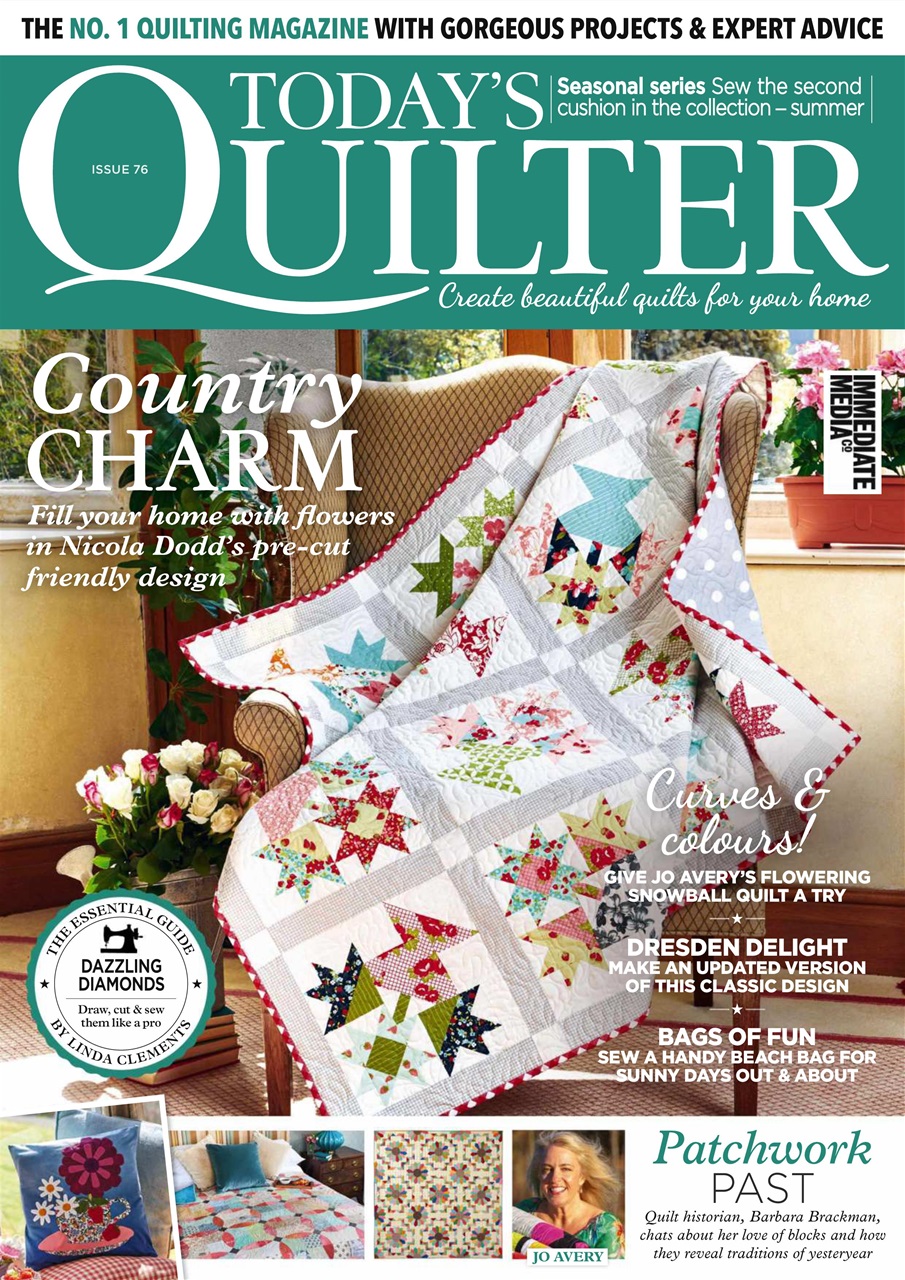 Today’s Quilter Magazine Issue 76 Back Issue