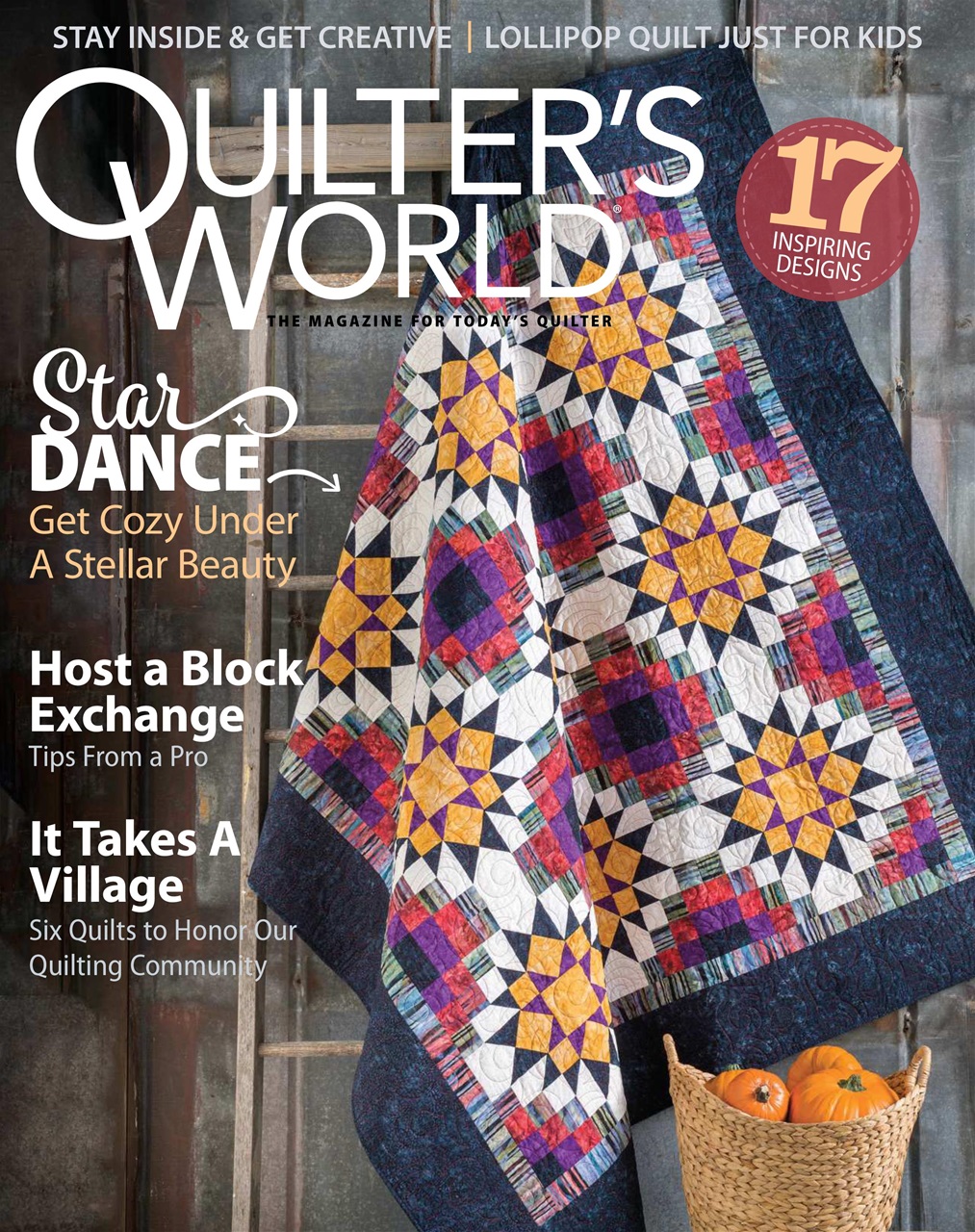 Quilter's World Magazine Autumn 2021 Subscriptions Pocketmags