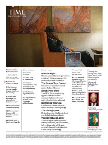 Time Magazine - 21/06/2021 Back Issue