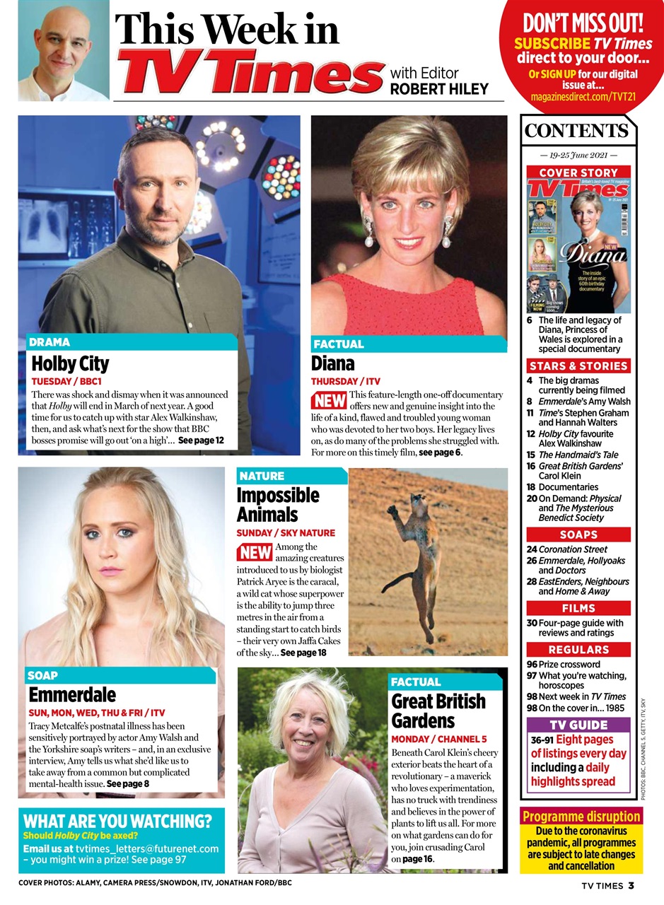 TV Times Magazine - 19-Jun-2021 Zuruck Ausgabe
