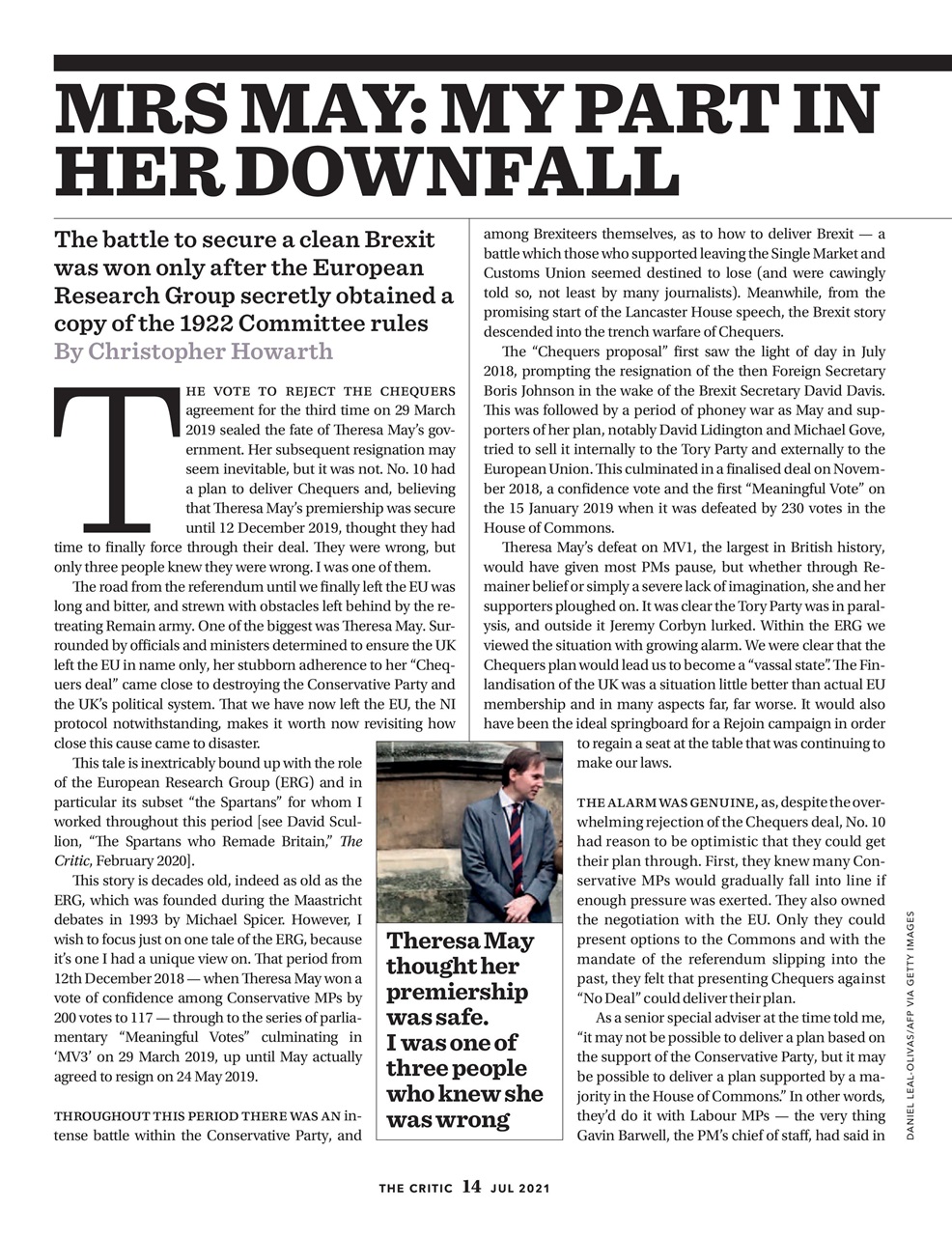 The Critic Magazine July 2021 Subscriptions Pocketmags