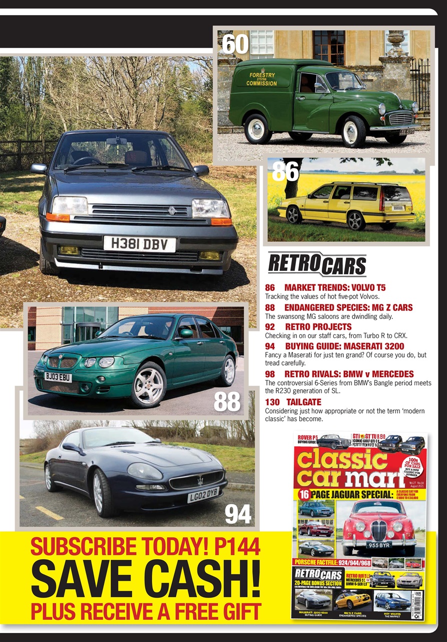 Classic Car Mart Magazine Aug21 Subscriptions Pocketmags