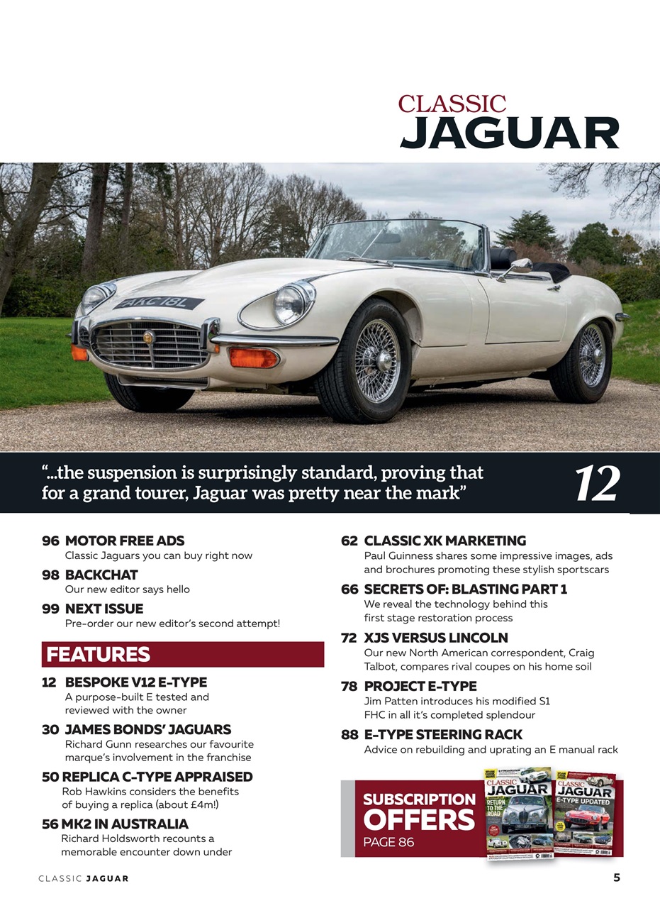 Classic Jaguar Magazine Aug/Sep 2021 Subscriptions Pocketmags