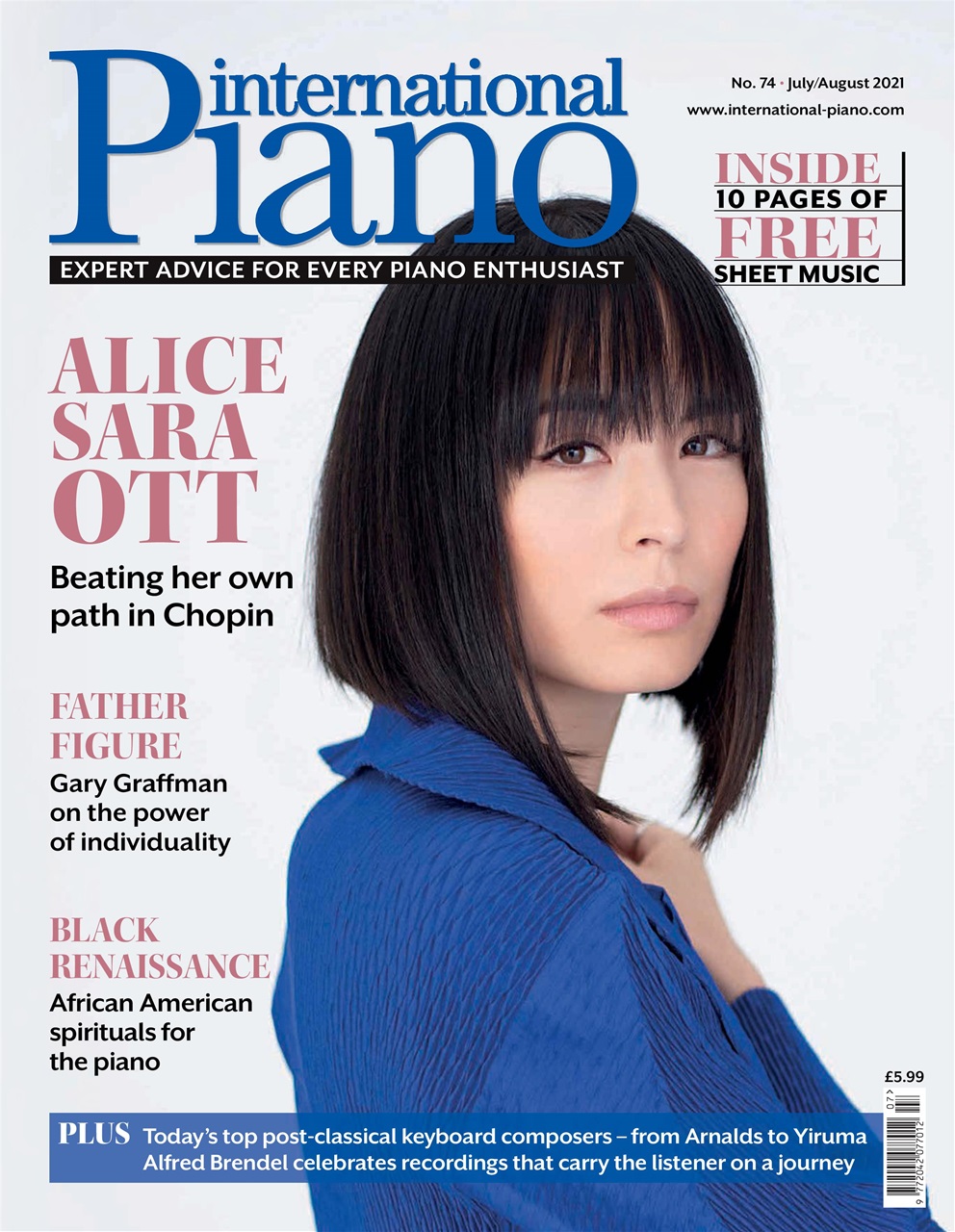 International Piano Magazine July/Aug 2021 Subscriptions Pocketmags