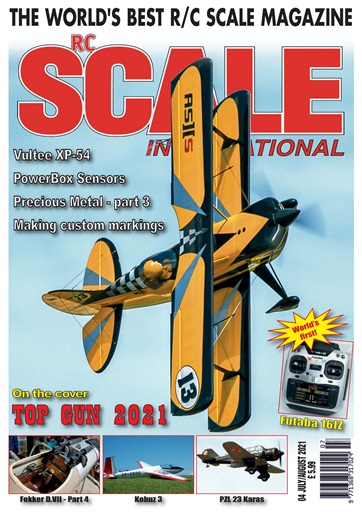 RC Scale International Magazine - Jul/Aug 2021 Back Issue