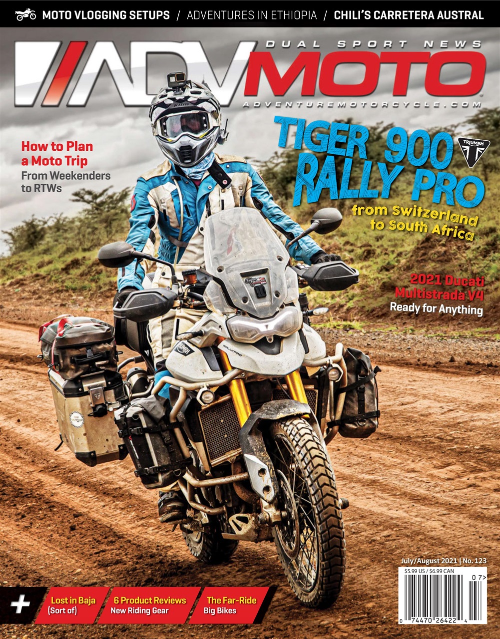 Adventure Motorcycle Magazine - Jul/Aug 2021 Subscriptions | Pocketmags