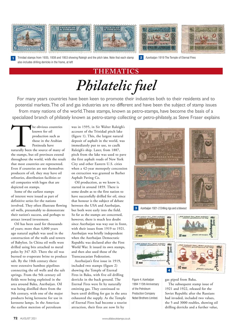 Stamp Collector Magazine August 2021 Subscriptions Pocketmags