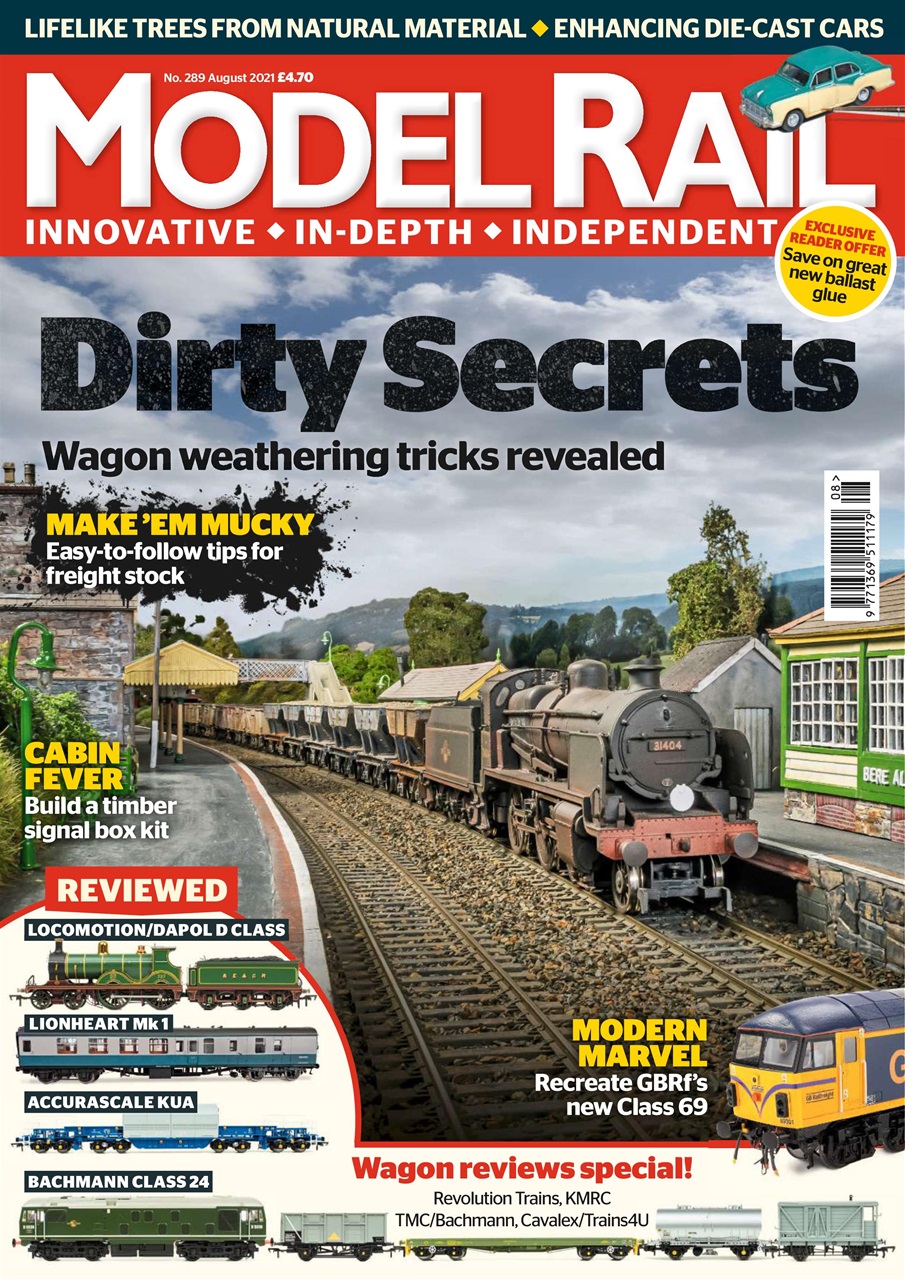 Model Rail Magazine August 2021 Subscriptions Pocketmags