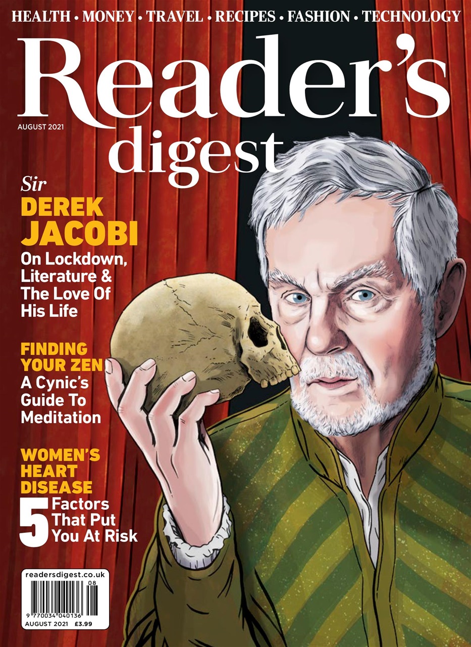 Reader's Digest Magazine August 2021 Subscriptions Pocketmags