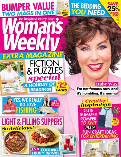 Woman's Weekly Magazine - 27-Jul-2021 Subscriptions | Pocketmags