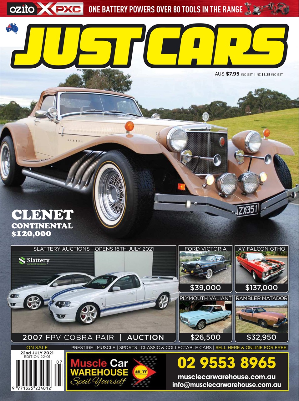 JUST CARS Magazine - 22-01 Subscriptions | Pocketmags