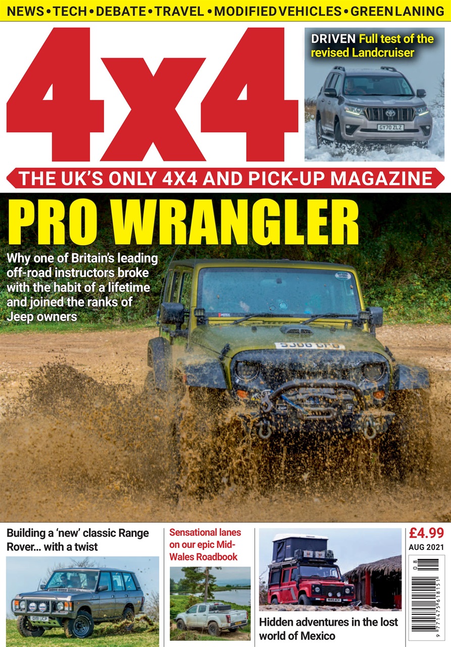 4x4 Magazine - August 2021 Subscriptions | Pocketmags