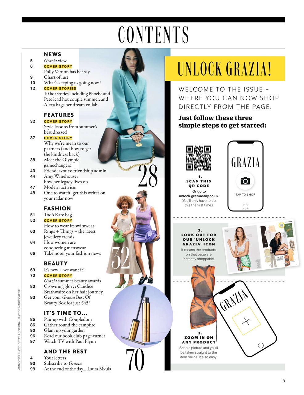 Grazia Magazine Issue 808 Back Issue