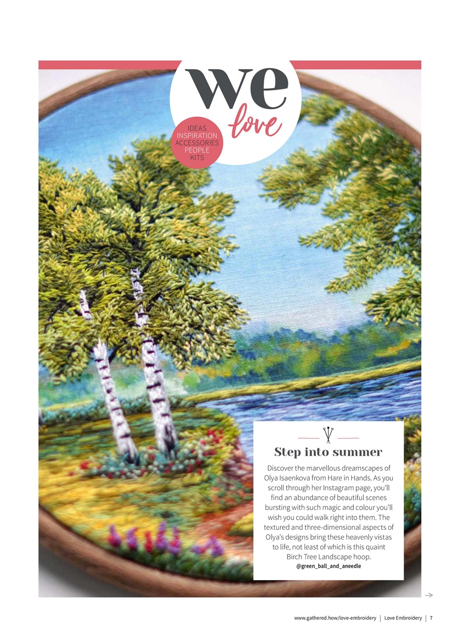 Love Embroidery Magazine Issue 16 Subscriptions Pocketmags