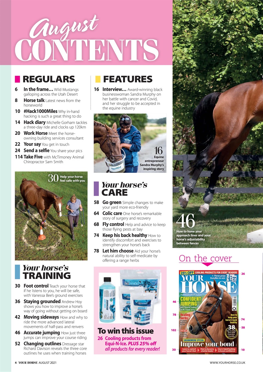 Your Horse Magazine Aug21 Subscriptions Pocketmags