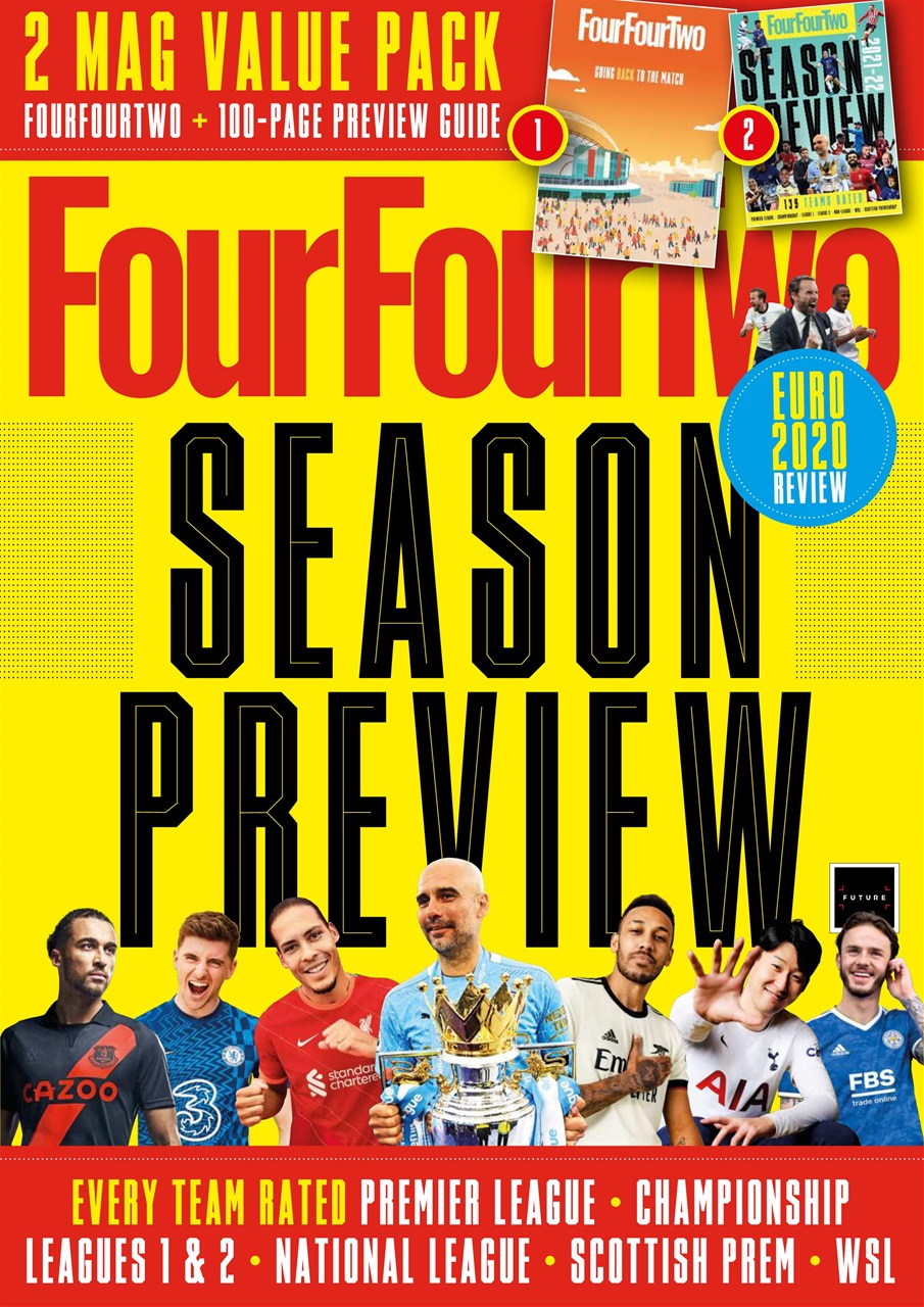 FourFourTwo Magazine - Season Preview 2021 Subscriptions | Pocketmags