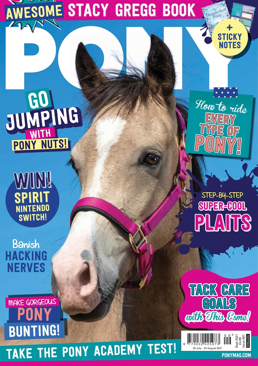 Pony Magazine PONY Magazine September 2021 Subscriptions Pocketmags
