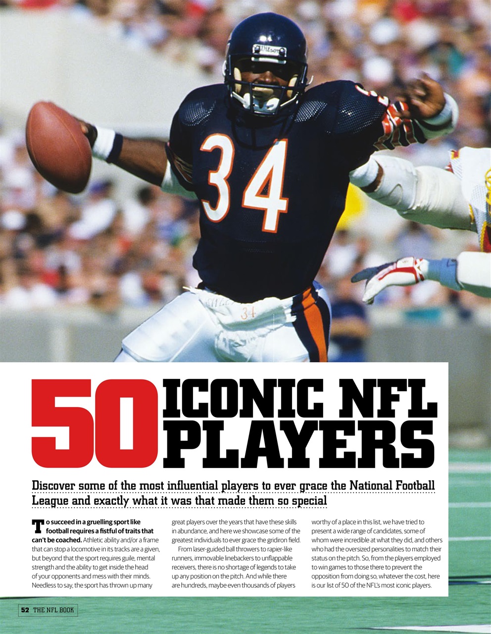 Sport Bookazine The NFL Book 6th Edition Back Issue