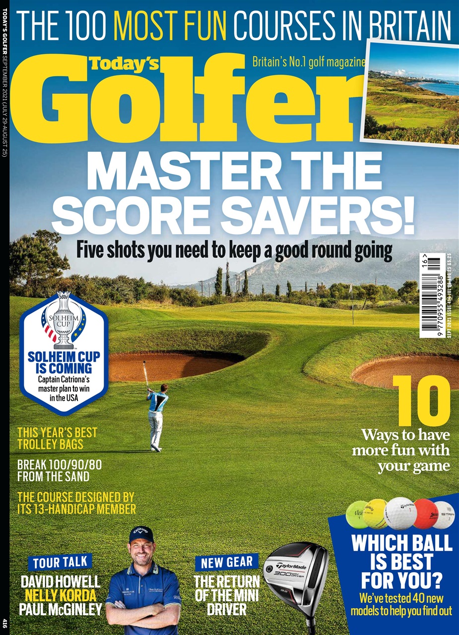 Todays Golfer Magazine Issue 416 Back Issue