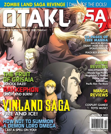 OTAKU USA Magazine APRIL 2020 Manga Reviews COSPLAY GAMES Anime SAIKI K  Book NEW