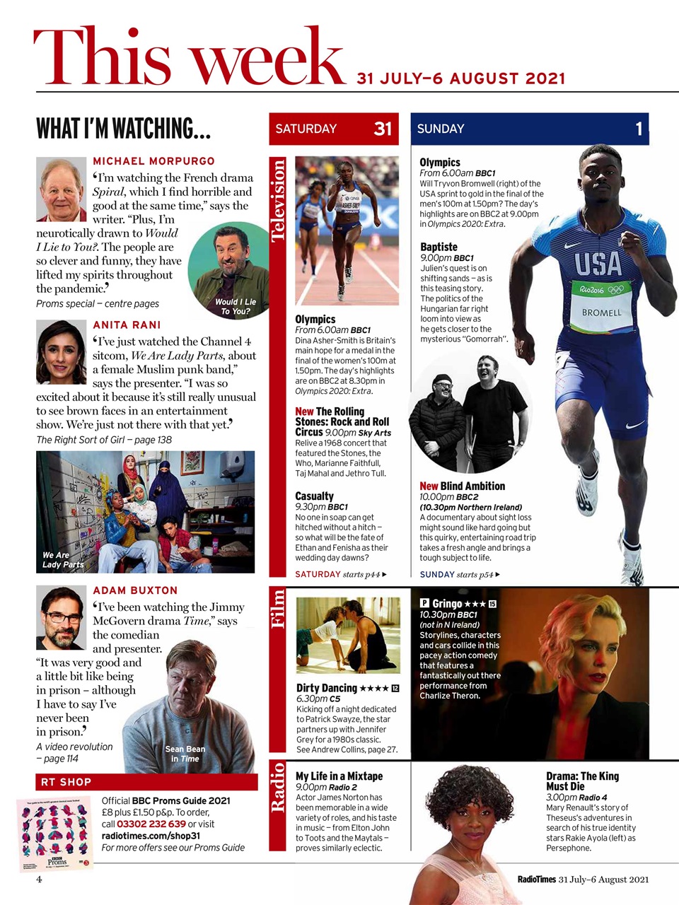 Radio Times Magazine 316th August 2021 Subscriptions Pocketmags