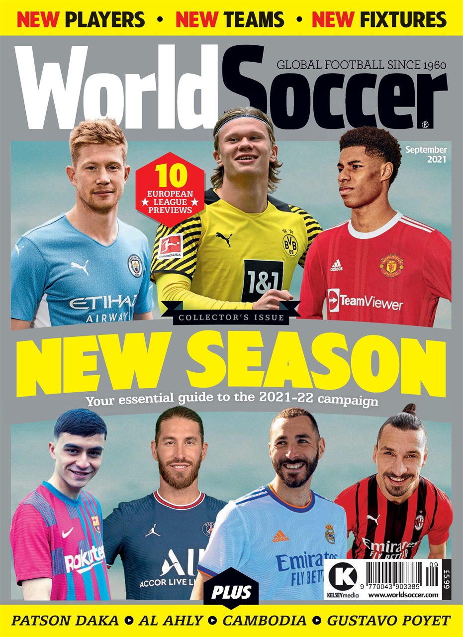 World Soccer Magazine Sep21 Subscriptions Pocketmags