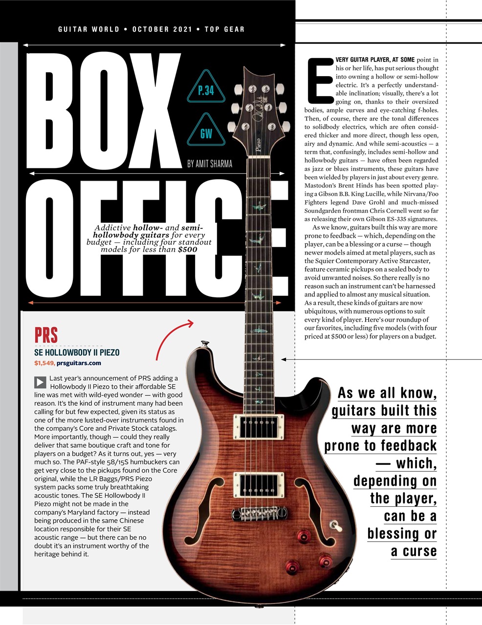 Guitar World Magazine - October 2021 Subscriptions | Pocketmags