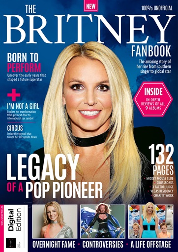 Music Magazine - Britney Spears Fanbook First Edition Back Issue