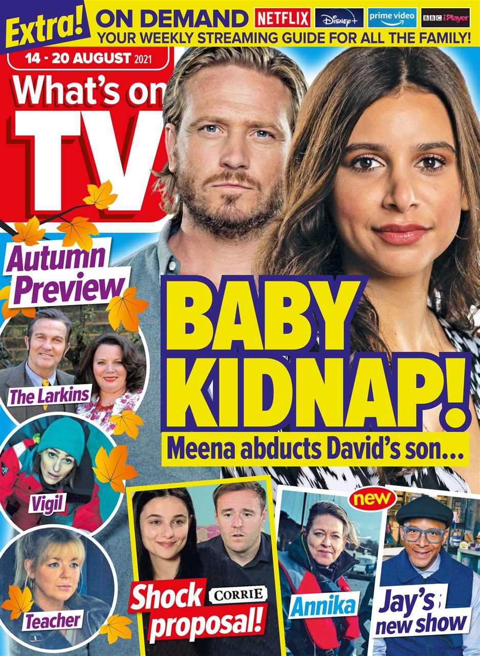 What's on TV Magazine - 14-Aug-2021 Subscriptions | Pocketmags