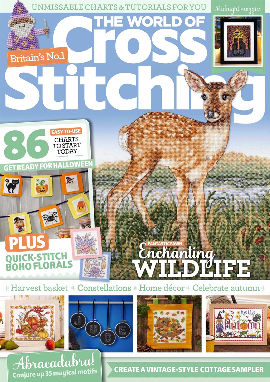 The World of Cross Stitching Magazine - Oct-21 Subscriptions | Pocketmags