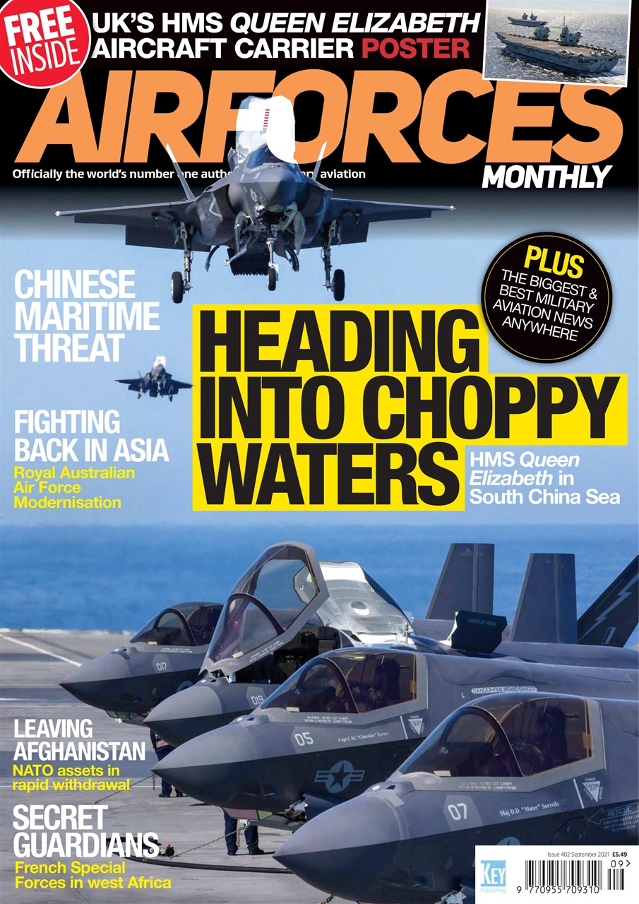 AirForces Monthly Magazine - September 2021 Subscriptions | Pocketmags