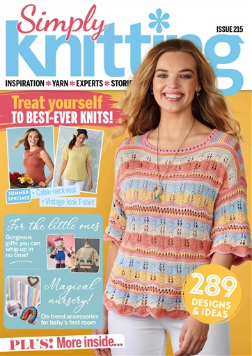 Simply Knitting Magazine - Oct-21 Back Issue