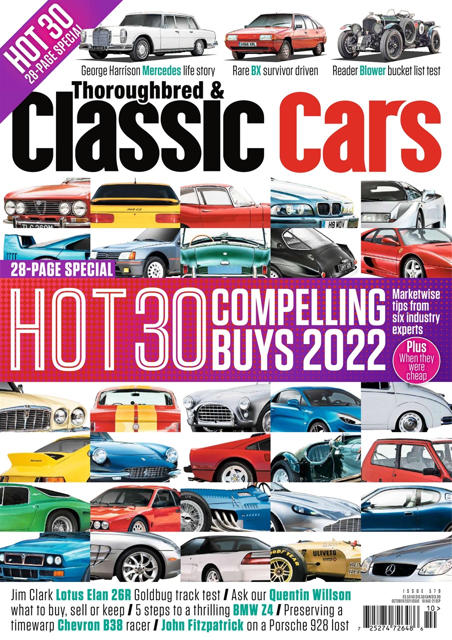 Classic Cars Magazine October 2021 Subscriptions Pocketmags