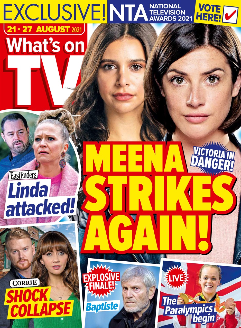 What's on TV Magazine - 21-Aug-2021 Subscriptions | Pocketmags