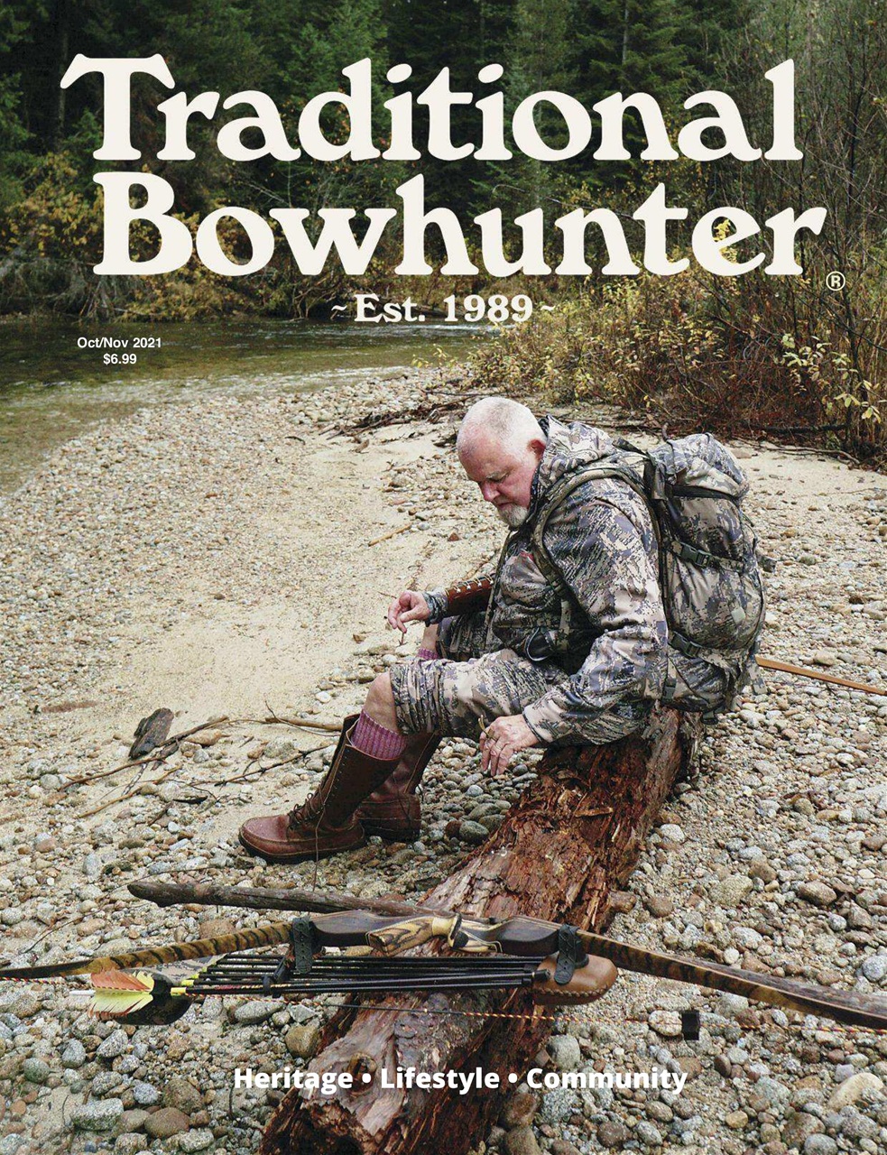 Traditional Bowhunter Magazine - Oct/Nov 2021 Back Issue