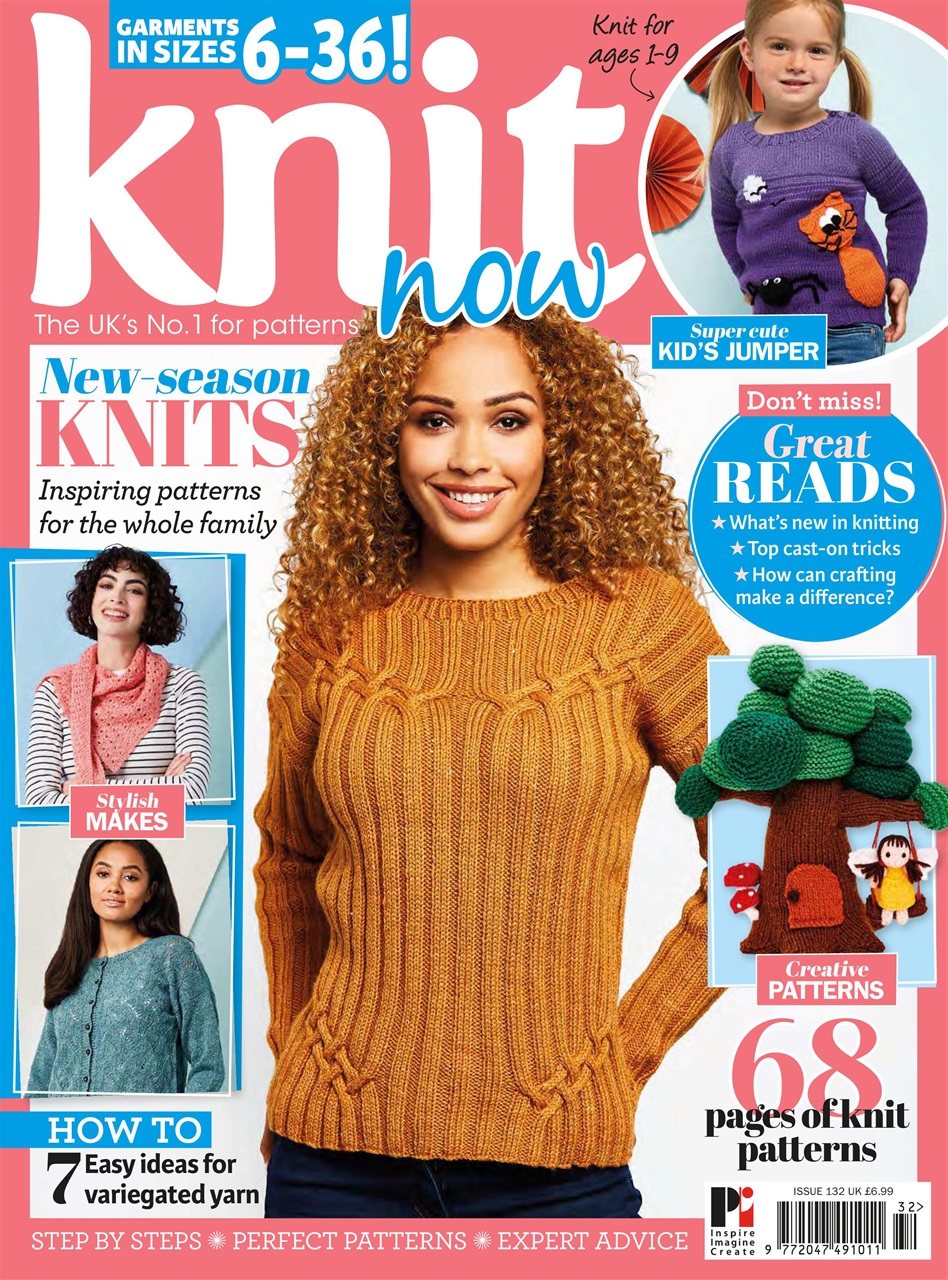 Knit Now Magazine Issue 132 Back Issue