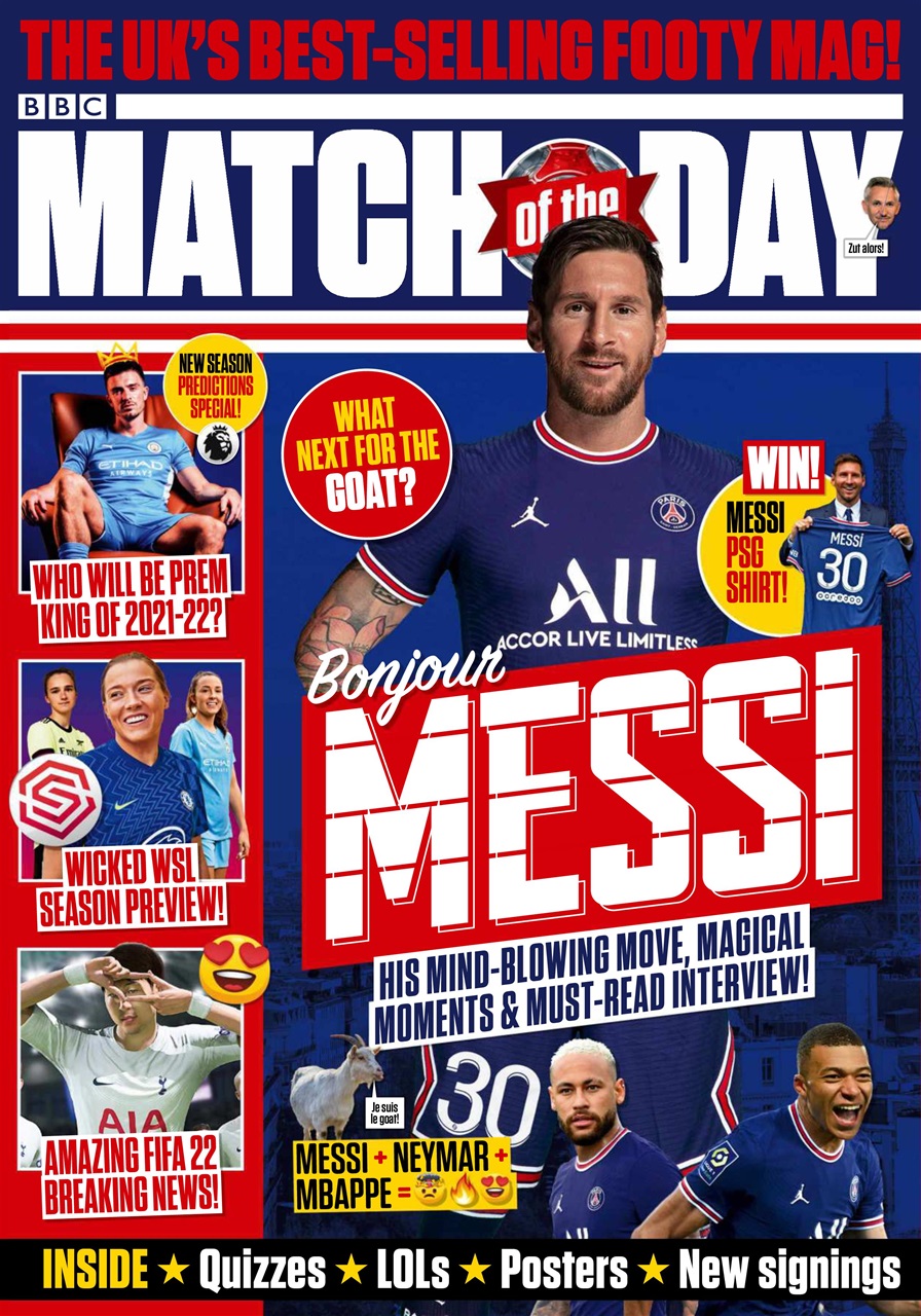 Match of the Day Magazine Issue 635 Subscriptions Pocketmags