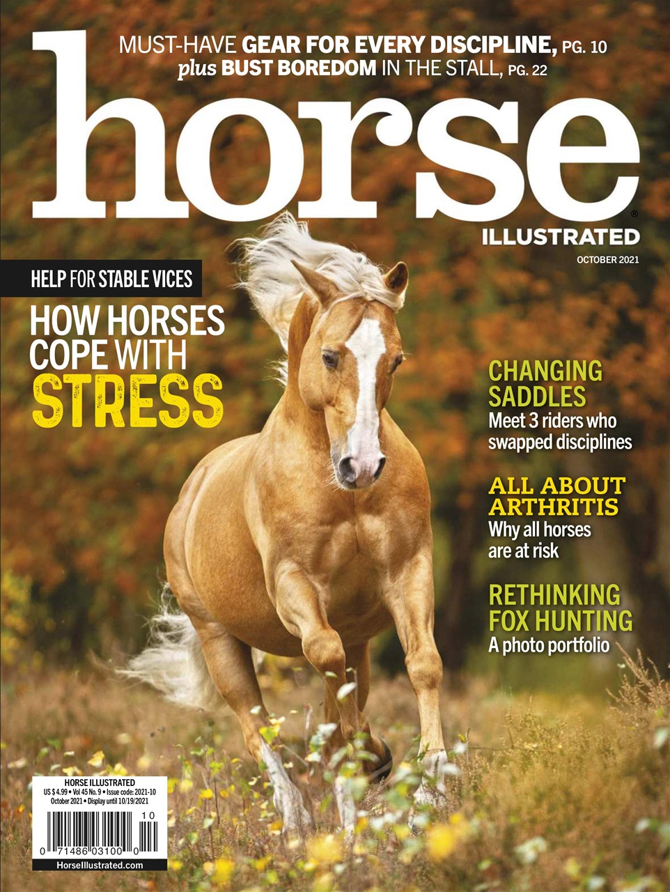 Horse Illustrated Magazine - October 2021 Subscriptions | Pocketmags