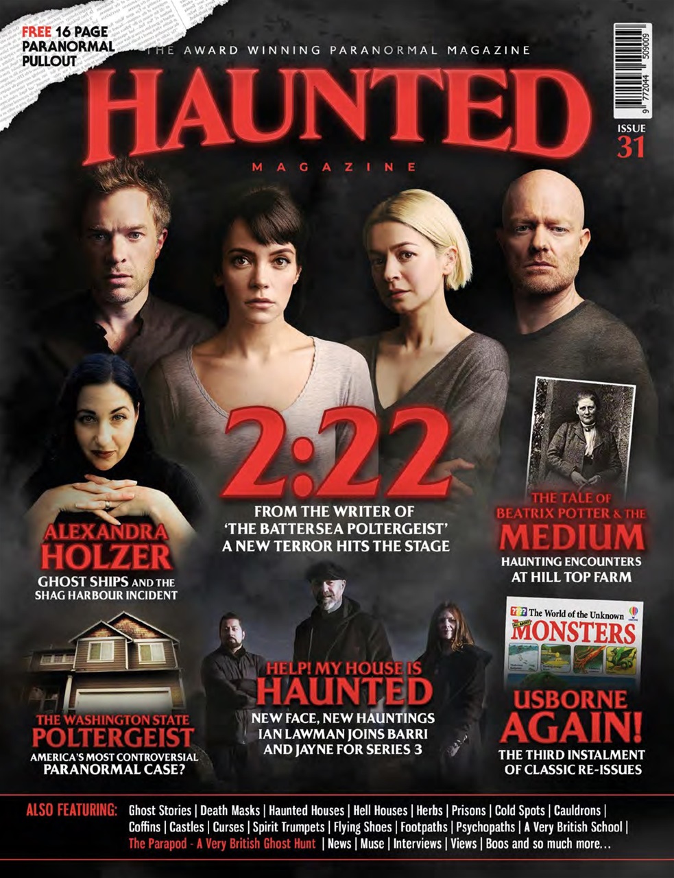 Haunted Magazine Haunted Magazine 31 Subscriptions Pocketmags